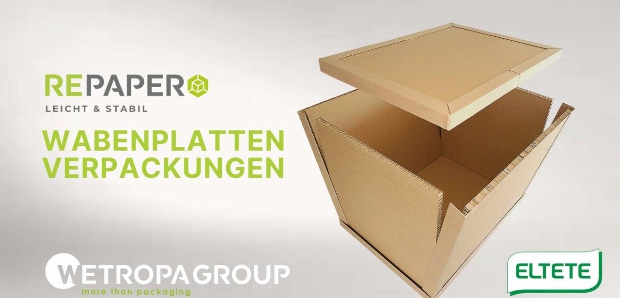 Wetropa Packaging und Eltete TPM kooperieren: Nachhaltige Verpackungslösungen aus (Foto: Wetropa Packaging GmbH & Co. KG)