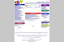 So sah eBay Deutschland im Jahre 2000 aus. (Foto: screenshot, Memento vom 08.02.2000 von archive.org)