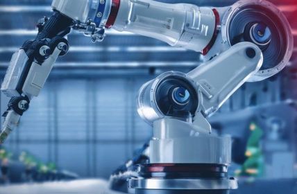 Flexible Automatisierungsplattform ctrlX AUTOMATION beschleunigt Roboterentwicklung effizient und (Foto: Bosch Rexroth AG, mithilfe von KI erstellt)