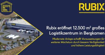 Rubix startet zweistufiges Logistiknetzwerk im DACH-Raum mit zwei (Foto: Rubix GmbH)