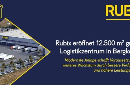 Rubix startet zweistufiges Logistiknetzwerk im DACH-Raum mit zwei (Foto: Rubix GmbH)