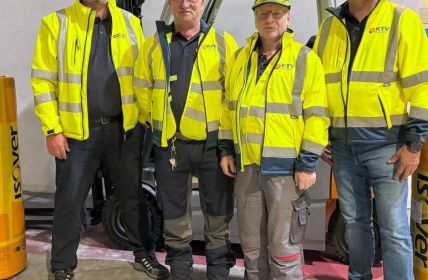 KTV startet erstes eigenverantwortliches On-Site-Projekt am ISOVER-Werk in (Foto: GREIWING logistics for you GmbH)