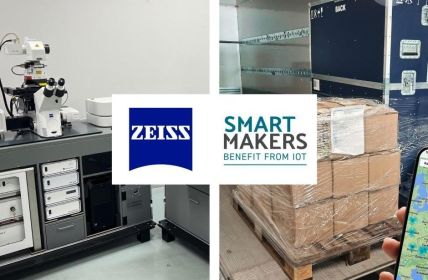 ZEISS minimiert empfindliche Transportschäden mit IoT-Echtzeit-Tracking von SmartMakers (Foto: SmartMakers GmbH)
