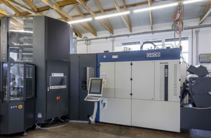 Flexibel skalierbare WORK-S Palettensysteme für effiziente Werkstücklogistik und (Foto: lichtwerk .  christian plaum)