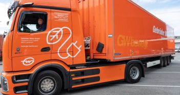 Gebrüder Weiss stellt vollelektrische Mercedes eActros 600 Stückgutverkehr (Foto: GW/Serra)
