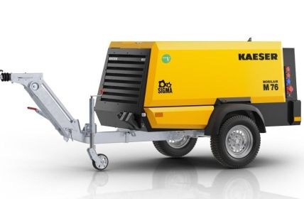 Kaeser Mobilair M76 und M81 ohne SCR erfüllen (Foto: Kaeser Kompressoren)