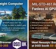 Neousys und Bressner präsentieren auf DSEI 2025 robuste (Foto: Neousys Technology Inc.)