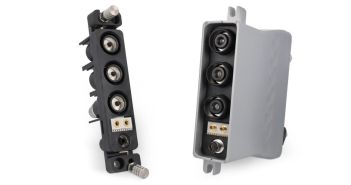 ODU präsentiert neue ODU-MAC Power Connector M216/M316 für (Foto: ODU GmbH & Co. KG)
