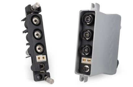 ODU präsentiert neue ODU-MAC Power Connector M216/M316 für (Foto: ODU GmbH & Co. KG)