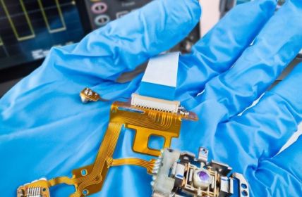 Trotec SpeedMarker Galvosystem optimiert Serienfertigung gedruckter Elektronik mit (Foto: Trotec Laser)