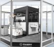 Modulare MC 1000 Zelle von RAMPF automatisiert Dosieren, (Foto: RAMPF Holding GmbH & Co. KG)