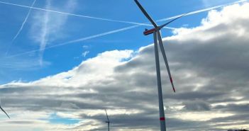Windpark Dollenkamp mit 45 MW erreicht 100.000 MWh Ökostrom (Foto: ENOVA Holding GmbH & Co. KG)