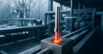 Zuverlässige Heizpatronen gewährleisten konstante Industrieprozesse bei frostigen Außentemperaturen (Foto: TELEMETER ELECTRONIC GmbH)