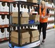 Ocado-Chucks und OMRS verdoppeln Performance Healths Kommissionierleistung in (Foto: Ocado Intelligent Automation)