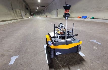 NIKE MATE: UWB-Netzwerk und Roboter ermöglichen Rettung ohne (Foto: IFG - TU Graz)