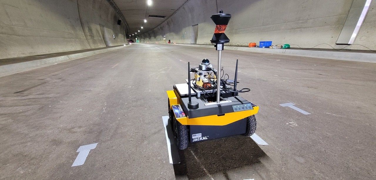 NIKE MATE: UWB-Netzwerk und Roboter ermöglichen Rettung ohne (Foto: IFG - TU Graz)