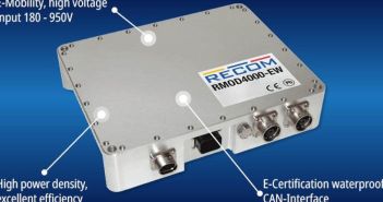 RMOD4000 Wandler: 180-950 VDC Eingang, 4 kW galvanisch (Foto: RECOM Power GmbH)